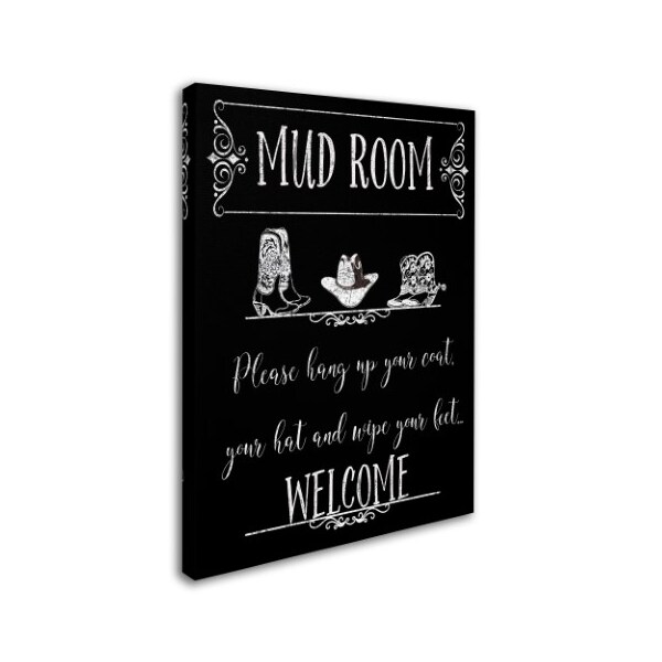 Jean Plout 'Mud Room 4' Canvas Art,14x19